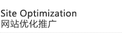 Site Optimization|网站优化推广